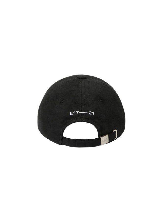 EMIS Baseball Cap Logo Adjustable Unisex Casual Streetwear Hat Black - Image 3