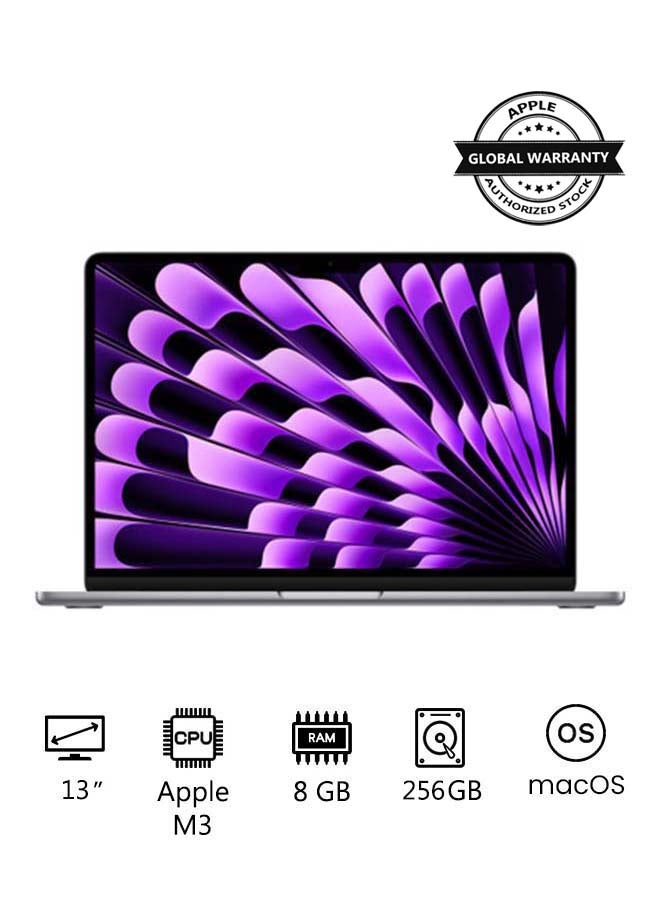 ابل  جهاز MacBook Air MRXN3 الجديد موديل 2024 بشاشة مقاس 13 بوصة، وشريحة Apple M3 وحدة المعالجة المركزية 8 النواة ومعالج وحدة معالجة الرسومات 8 النواة / ذاكرة الوصول العشوائي 8 جيجابايت / SSD سعة 256 جيجابايت / رسومات Intel UHD / - Image 1