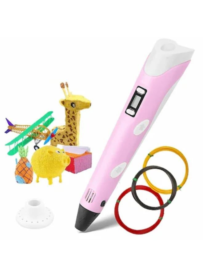 3D Printing Pen with LCD Display Compatible with 1.75mm PLA/ABS Filament USB Perfect Gift For Kids - Image 1