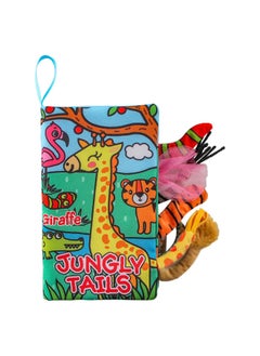 Generic Aipinqi Children's Tail Cloth Book Tear Not Ripping Paper Baby Cloth Book Baby Enlightenment Early Education Toy Book In Stock-Colour:Giraffe  - Image 1