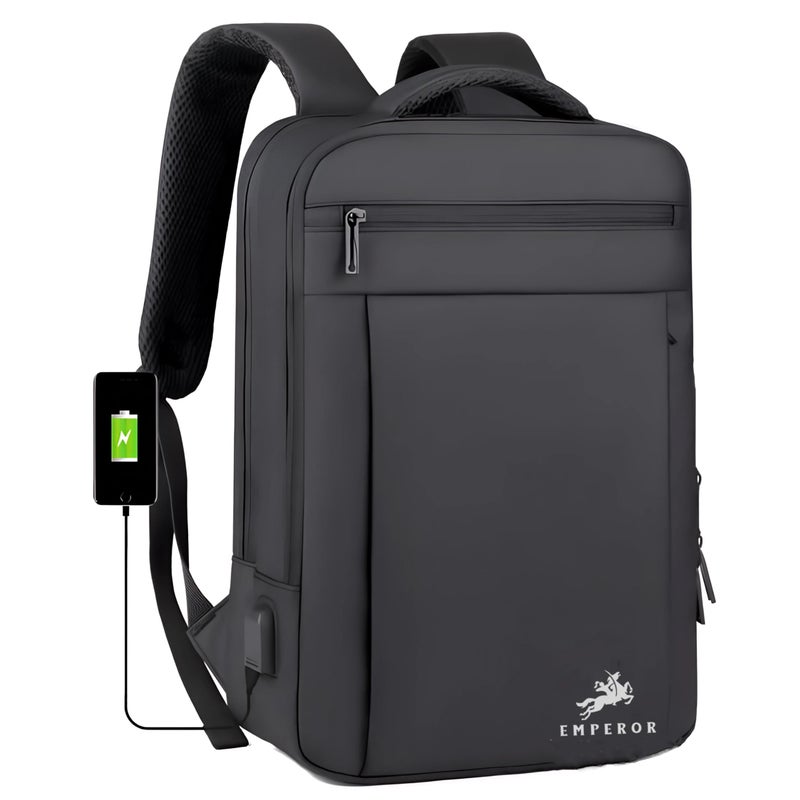 EMPEROR By True Human Multi-purpose Backpack With Usb Charging port Laptop bag/Office bag/College bag/Travel Bag (CANE) - Image 5