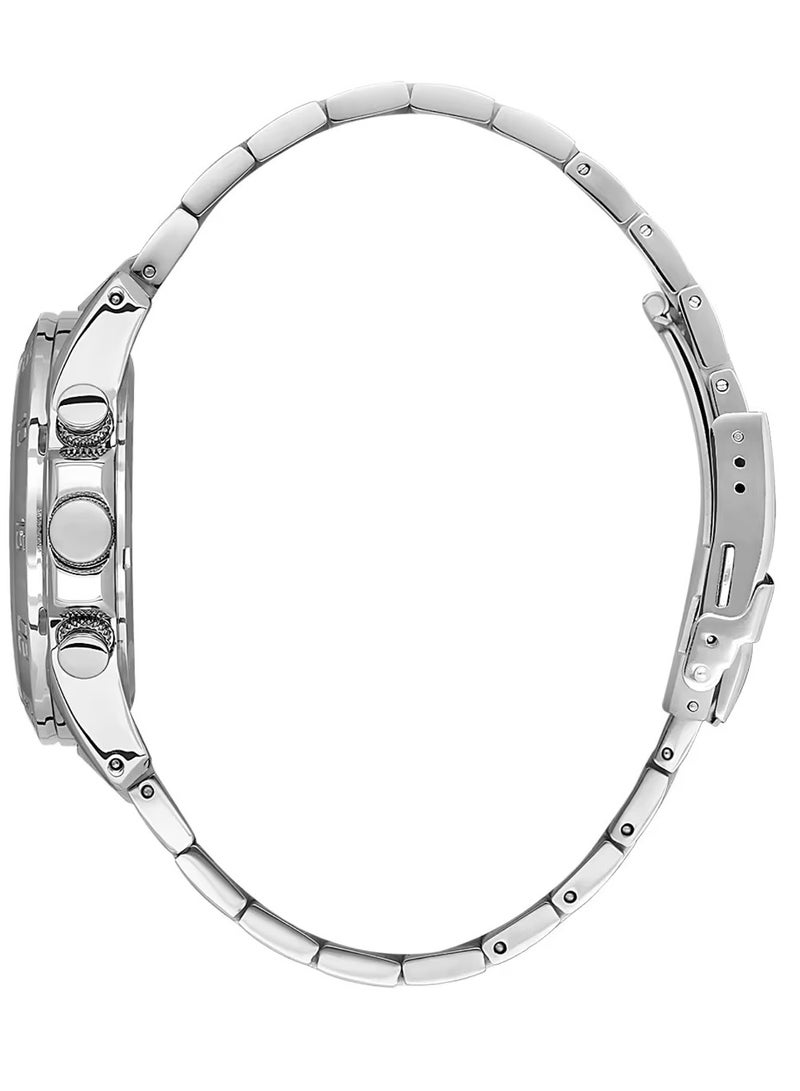 دانيل كلاين ساعة دانيال كلاين للرجال بسوار معدني ومينا سوداء كاجوال حصرية DK.1.13747-1 - Image 2