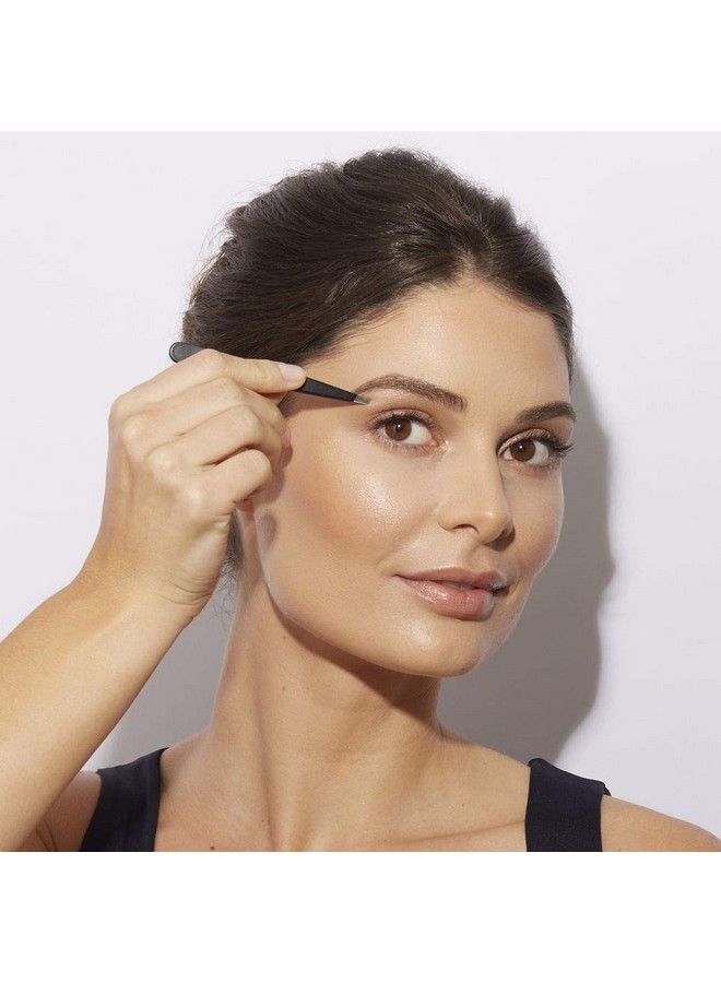 Tweezerman Stainless Steel Slant Tweezer Eyebrow Tweezers For Women And Men (Black) - Image 4