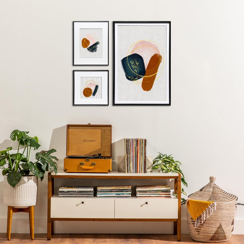 FrameWorks 5x7 Matted to 4x6 Picture Frame - Black Aluminum Picture Frames with Tempered Glass  Poster Frames with Removable Mat  Photo Frame with Strong Corners  Picture Frame for Gallery Wall - Image 2