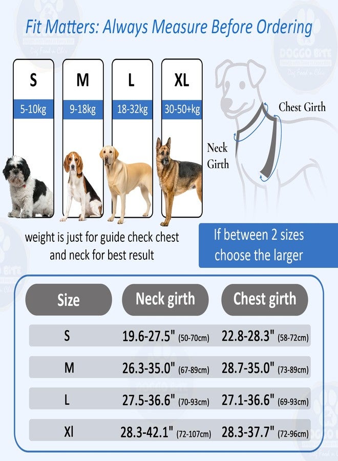 Doggo Bite Premium Reflective Dog Vest Harness| Soft Breathable| Padded Handle| Adjustable Straps & Dual Lock Buckle| No-Choke Design with Free Leash-22mm Chest 28-37inch All Giant Breeds 35-60Kg - Image 2