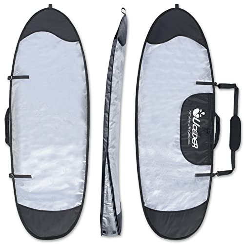 UCEDER Surfboard Cover and Surfboard Travel Bag for Outdoor Travel,5'0",5'10",7'2",8'0",8'5",9'0",9'10" Surfboard Bag,Maximum Protection for Your Surfboard(8'5'') - Image 1