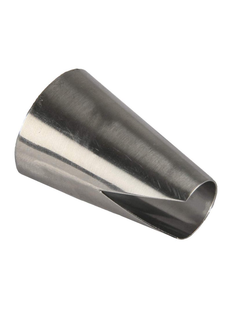 Fine Décor FineDecor Large Piping Tip Seamless Stainless Steel Icing Piping Nozzle Tip Cake Decorating Tools Cream Puff Decor Pastry Icing Piping Tool for Baker 1 Piece B32  - Image 3