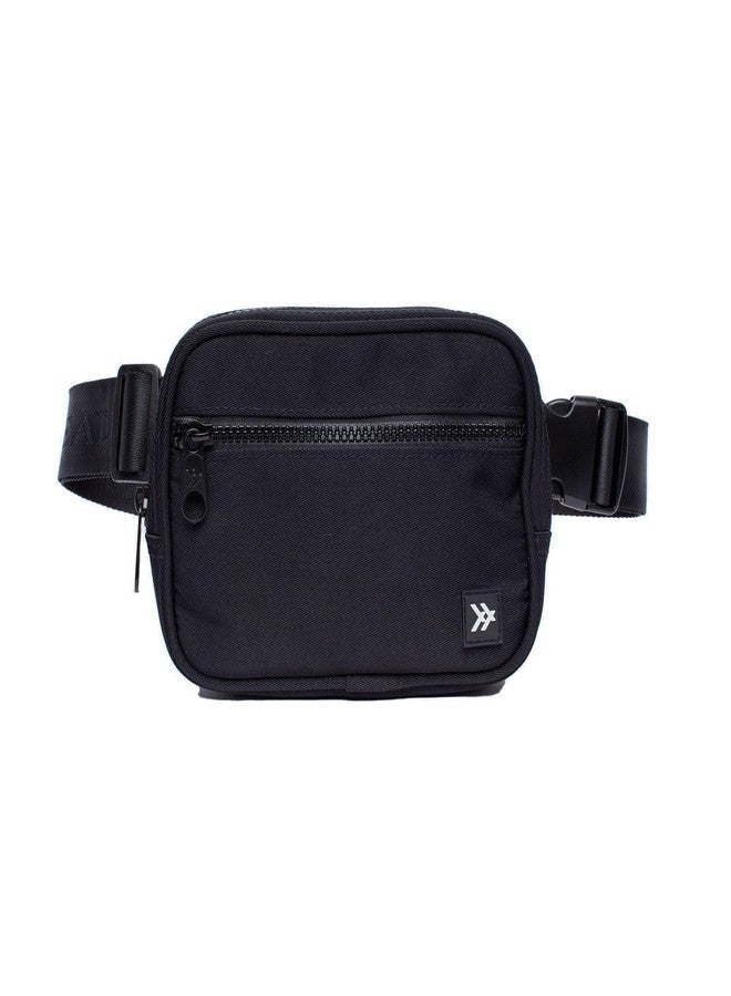 Thread Wallets Fanny Pack Small Travel Crossbody Bags for Women, Men - Durable, Stylish, Convenient Womens & Mens Cross Body Sling Bag Fanny Pack for Phone & Personal Items (Black) - Image 1