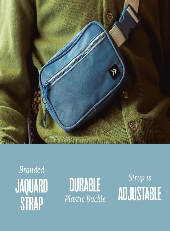 Thread Wallets Fanny Pack Small Travel Crossbody Bags for Women, Men - Durable, Stylish, Convenient Womens & Mens Cross Body Sling Bag Fanny Pack for Phone & Personal Items (Black) - Image 4