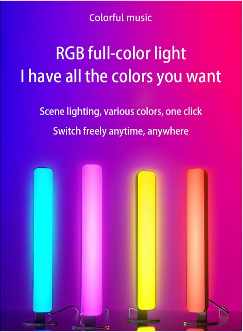 Smart LED Light Bar, RGB Smart LED Lamp with Multiple Lighting Effects, LED TV Backlight, Mood Light, Gaming Lights, Ambient Lighting, Smart Flow Light Bar for PC, TV, Room
