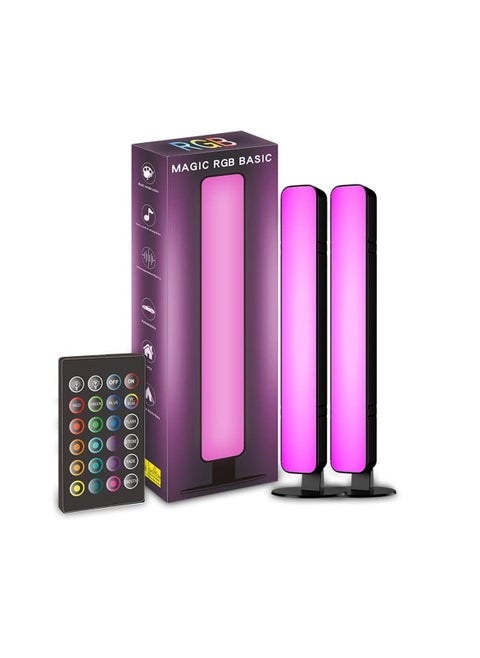Smart LED Light Bar, RGB Smart LED Lamp with Multiple Lighting Effects, LED TV Backlight, Mood Light, Gaming Lights, Ambient Lighting, Smart Flow Light Bar for PC, TV, Room