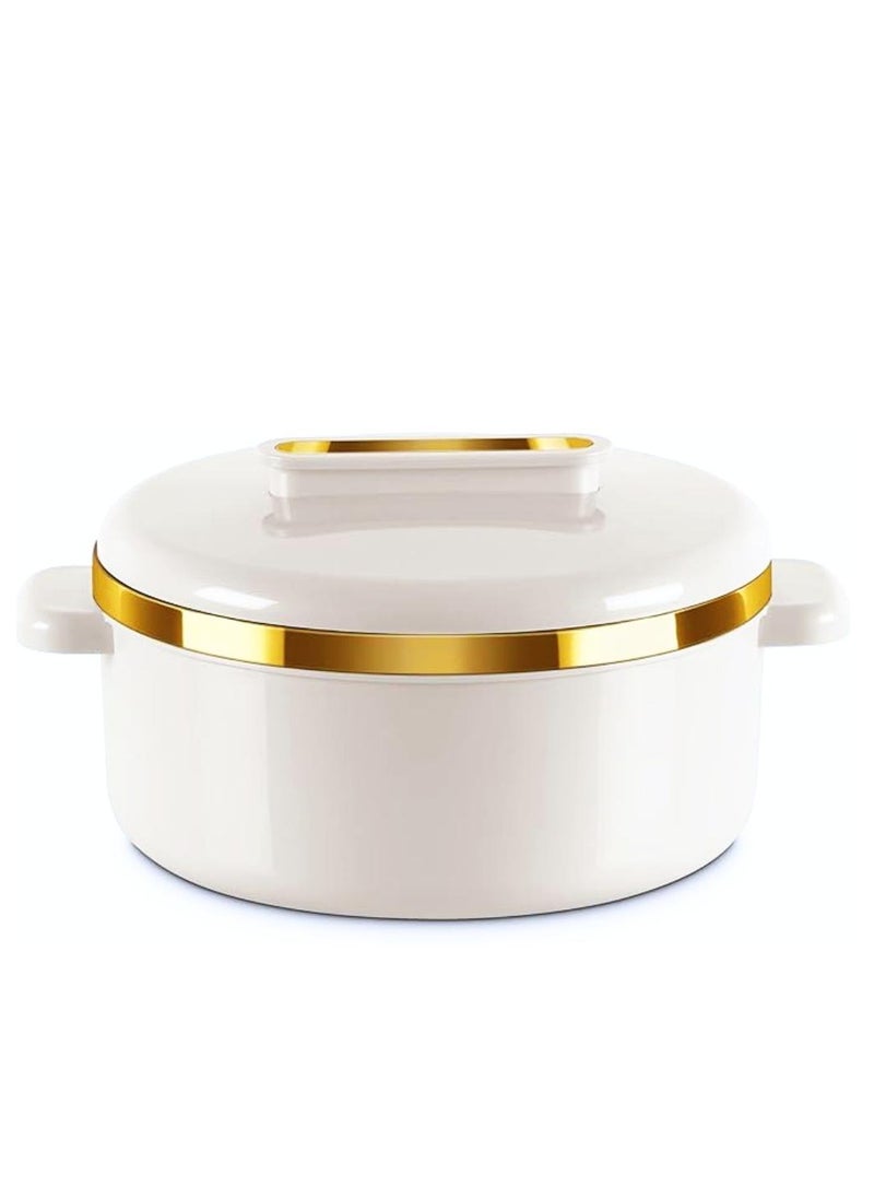 Milton - Stainless Steel Curve Food Container 1000 ML White - Image 1