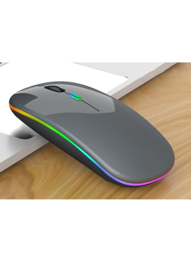 Apera - BN28 Wireless Wireless Mouse Silent Click RGB Illuminated Rechargeable - Image 1