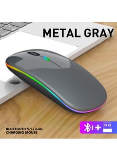Apera BN28 Wireless Wireless Mouse Silent Click RGB Illuminated Rechargeable  - Image 2