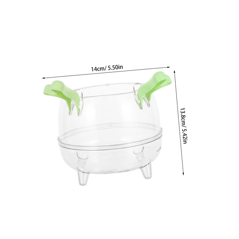 Hamster Bathroom Toilet Accessory Chinchilla Bath Litter Box Easy Clean Multi Use - Image 3