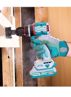 TOTAL Total Compact Brushless Cordless Impact Drill 20V – 66Nm Max Torque, 2 Speed Gear, 22+1+1 Torque Settings, 47 Pcs Accessories & LED Work Light – Includes 2 x 2.0Ah Batteries and Charger  - Image 5