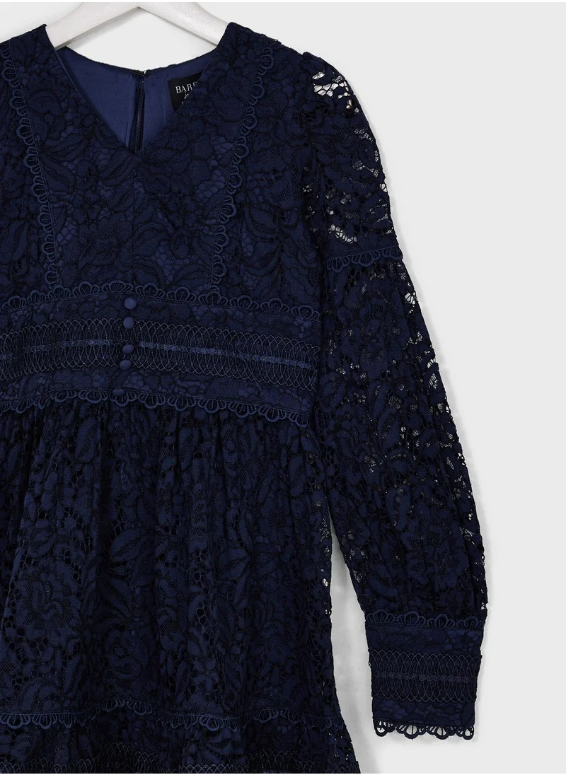 Bardot Junior Kids Venice Lace Midi Dress