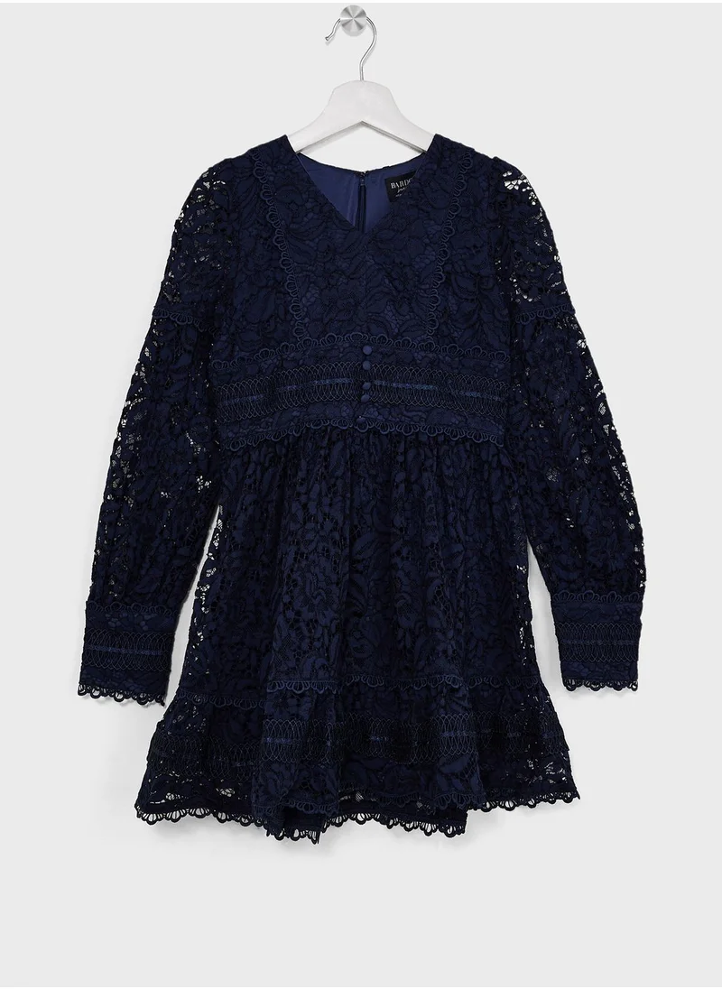 Bardot Junior Kids Venice Lace Midi Dress