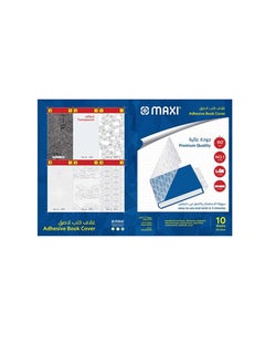 Maxi Maxi Clear Self Adhesive Sheet 36X50CM, 10 Sheets  - Image 1