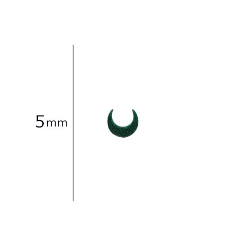 Comet Busters Multicolor Moon Bindis (5mm) (BV1064) - Image 3