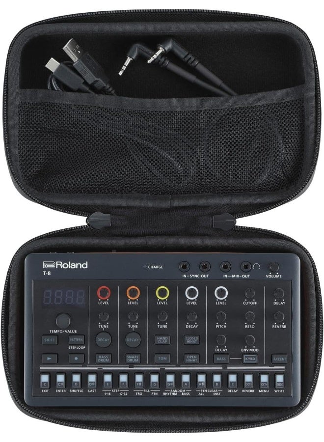 Roland CB-RAC AIRA Compact Carrying Case for E-4 Voice Tweaker, J-6 Chord Synth & T-8 Beat Machine - Image 3