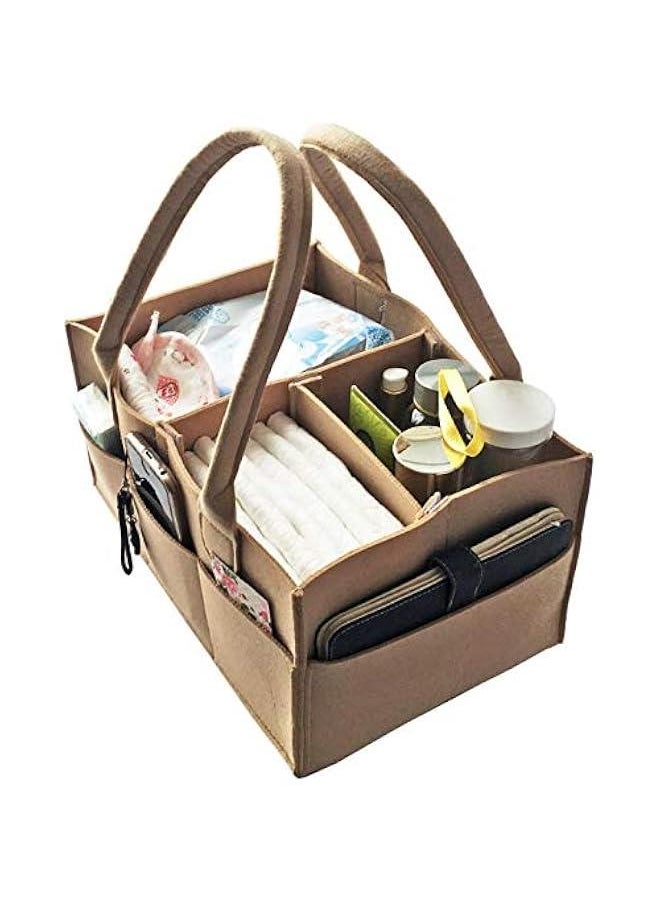 FYLX Baby Diaper Caddy Organizer Portable Large diaper caddy tote Car Travel Bag  - Image 3