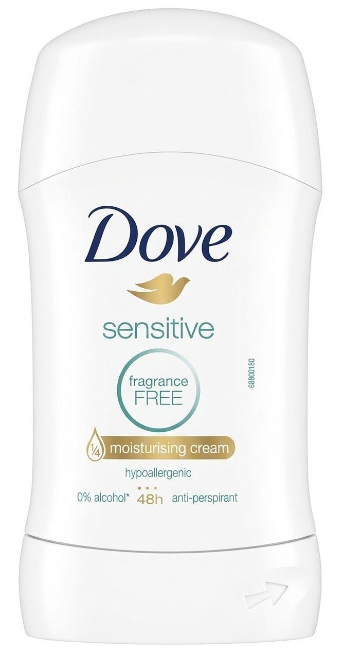 Sensitive Fragrance Free Antiperspirant Stick 40g
