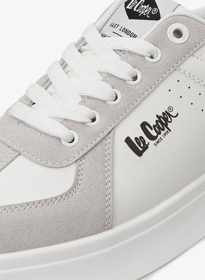 لي كوبر حذاء رياضي رجالي برباط ونقوش - Image 5