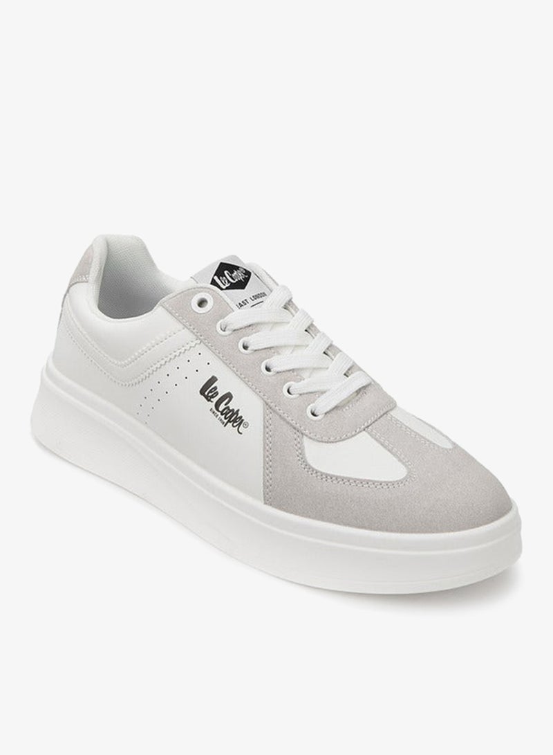 لي كوبر حذاء رياضي رجالي برباط ونقوش - Image 3