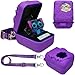 JCHPINE Silicone Cover Case for Bitzee Disney Interactive Digital Pet and Case Protective Skin Sleeve for Bitzee Disney Virtual Electronic Pets Purple - Image 3