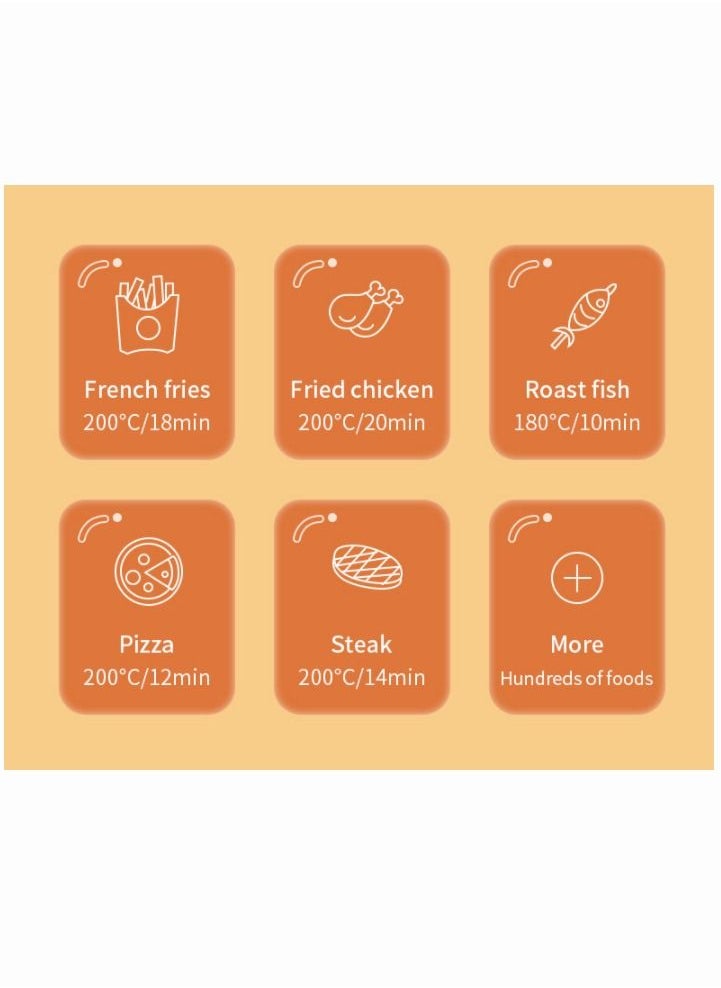 Mi VAZA - Household Electric Oven Baking Machine Multi-function 15L Large Capacity Perspective Air Fryer - Image 1