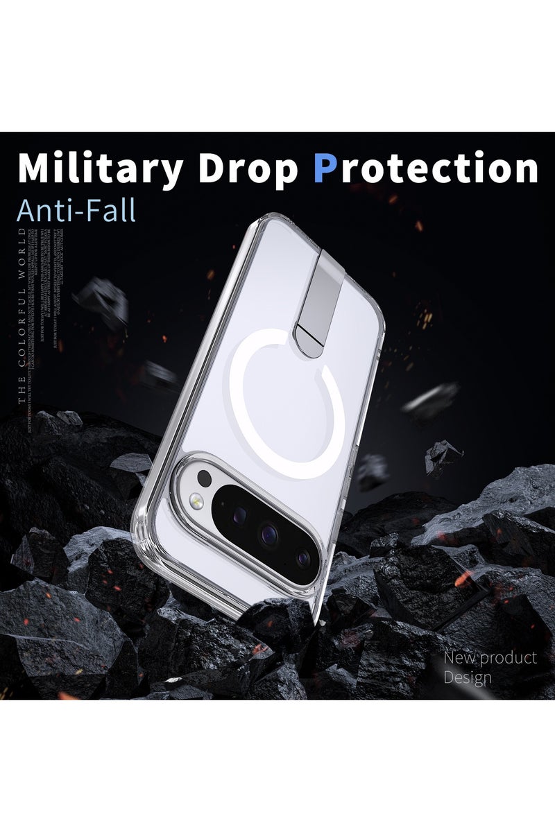 Suitable for Google PIXEL 10/10pro/9/9pro protective case with stand, shockproof full-edge shell - Image 3