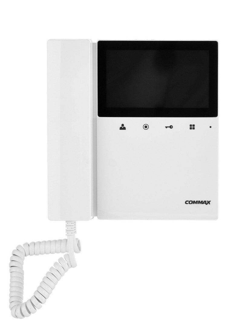 COMMAX 4.3 Inch Video Intercom Kit with Outdoor Door Camera – Indoor Color Monitor with Audio & Video Communication - Image 4