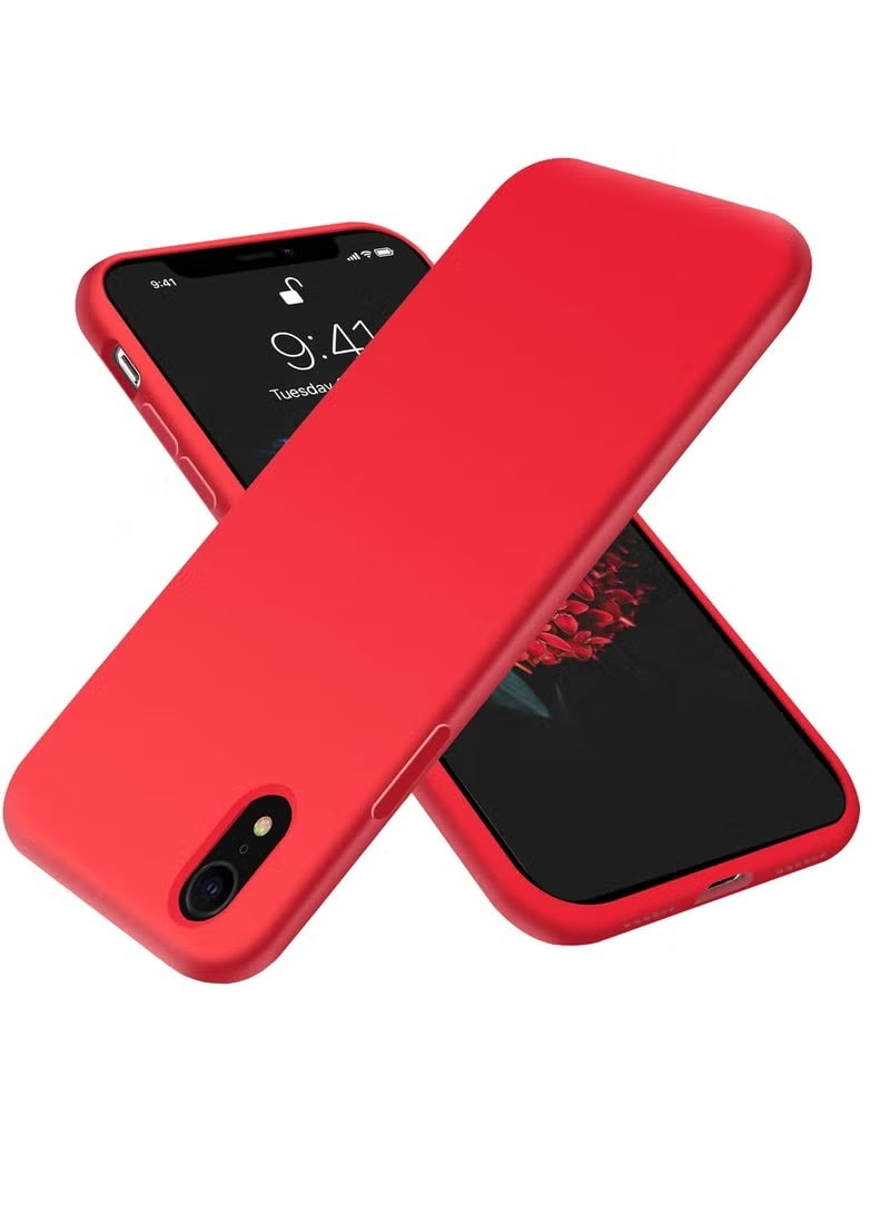UMIXPRO Liquid Silicone Gel Cover with Full Body Protection Anti-Scratch Shockproof Case Compatible with iPhone XR - Image 1