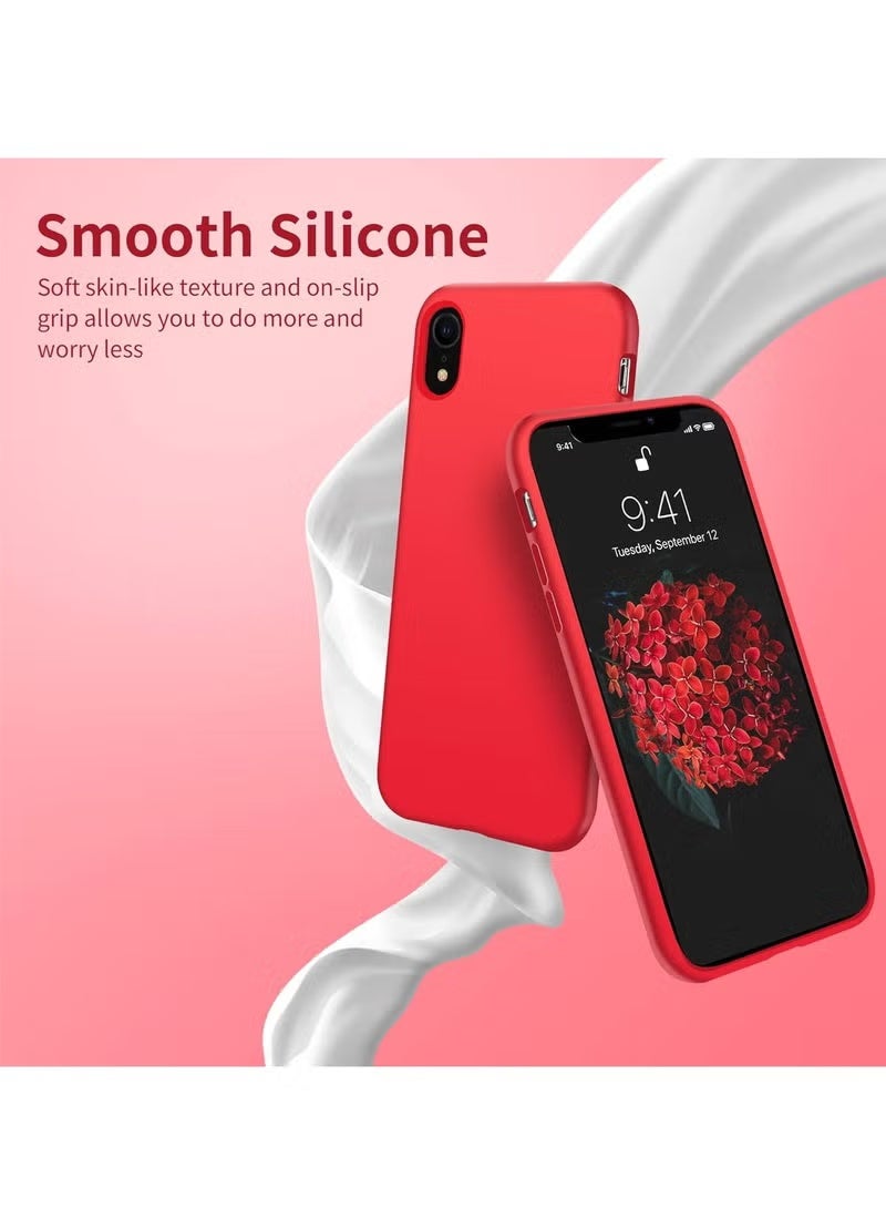 UMIXPRO Liquid Silicone Gel Cover with Full Body Protection Anti-Scratch Shockproof Case Compatible with iPhone XR - Image 4