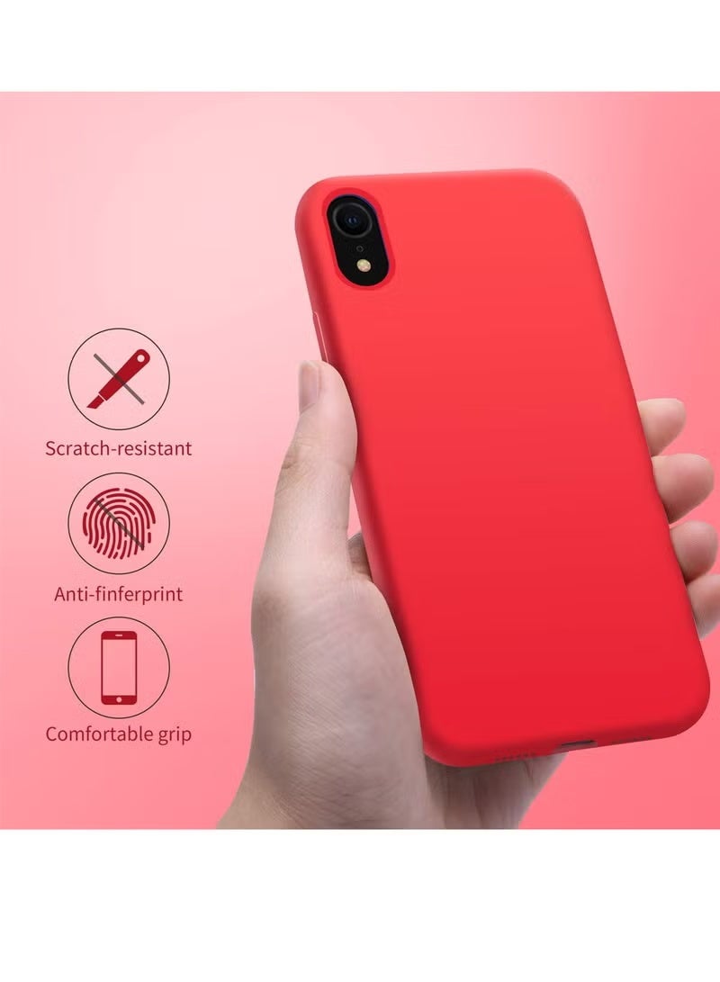 UMIXPRO Liquid Silicone Gel Cover with Full Body Protection Anti-Scratch Shockproof Case Compatible with iPhone XR - Image 5