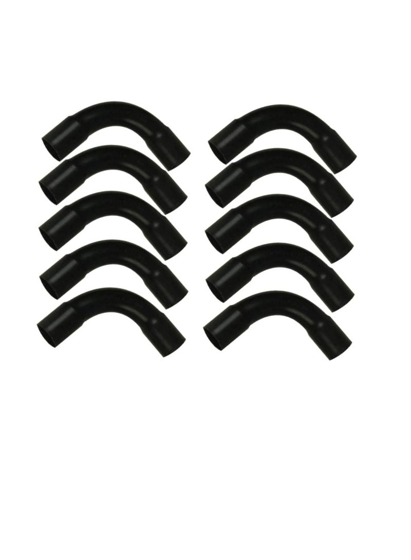 PVC Electrical Conduit Pipe & Fittings for Indoor and Outdoor Electrical Wiring and Cabling (Pack of 10) (32mm, Bend)  - Image 1