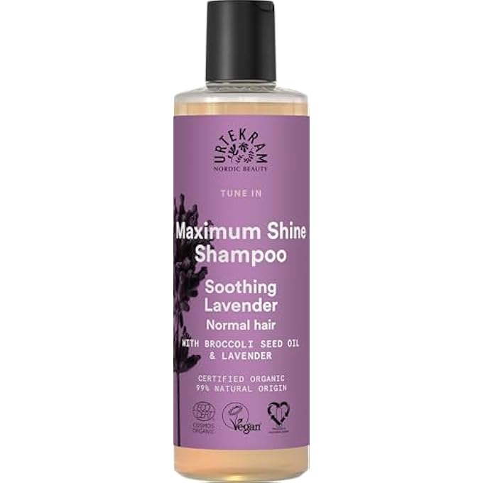 Urtekram - SOOTHING LAVENDER SHINE SHAMPOO - 250ML - Image 2