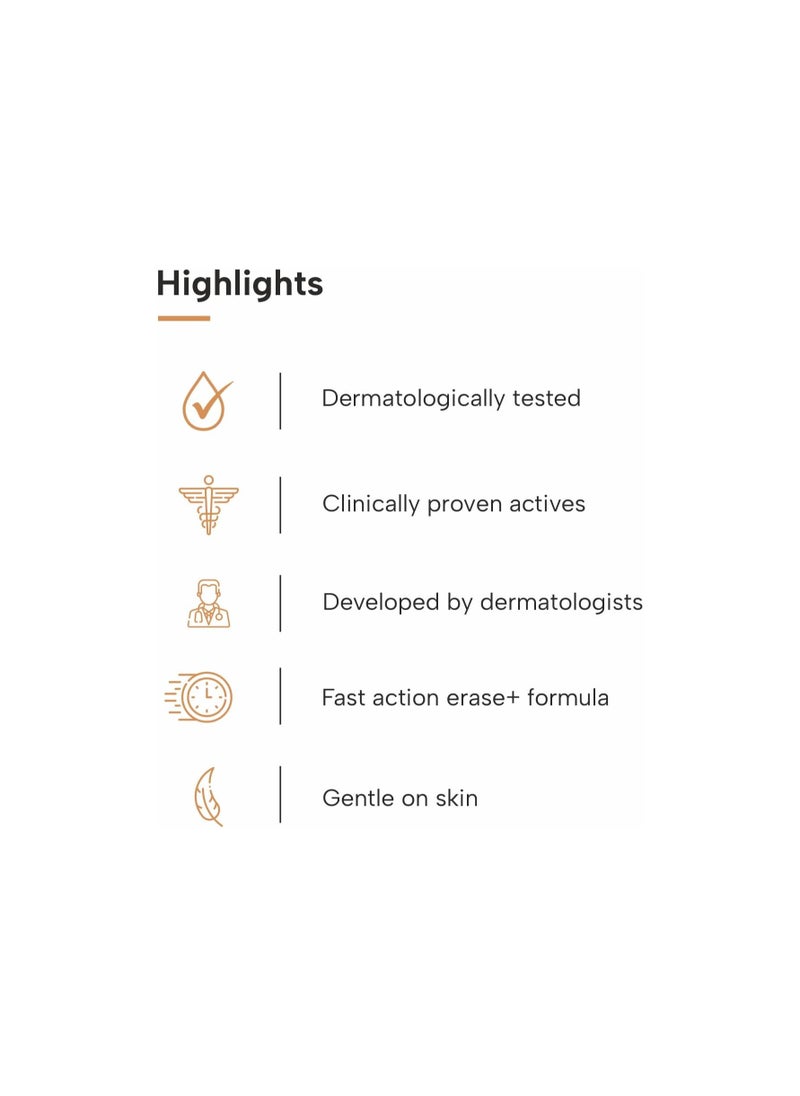 DERMATOUCH DERMATOUCH Bye Bye Pigmentation Cream || Anti Pigmentation Cream for Women/Men with Niacinamide, B-White, Lime Pearl, OA Hidroxitirosol LD & Tyrostat - 30G  - Image 3
