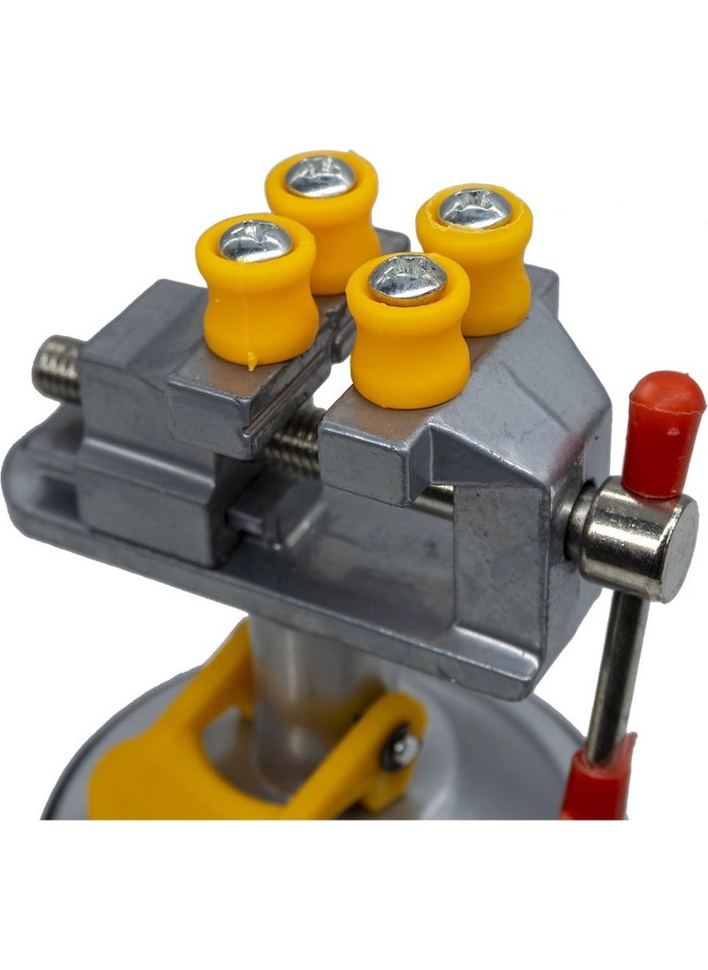 TiTi 5314 Aluminum Swivel Head Suction Cup Base Mini Vise  - Image 5