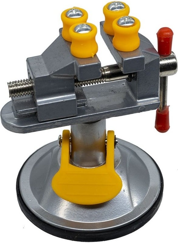 TiTi 5314 Aluminum Swivel Head Suction Cup Base Mini Vise  - Image 4