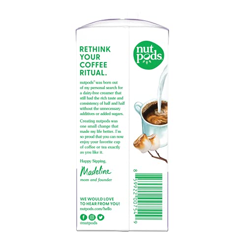 nutpods Toasted Marshmallow Coffee Creamer - Unsweetened Non Dairy Creamer Made from Almonds and Coconuts - Keto Creamer, Whole30, Gluten Free, Non-GMO, Vegan, Sugar Free, Kosher (12-Pack) - Image 3