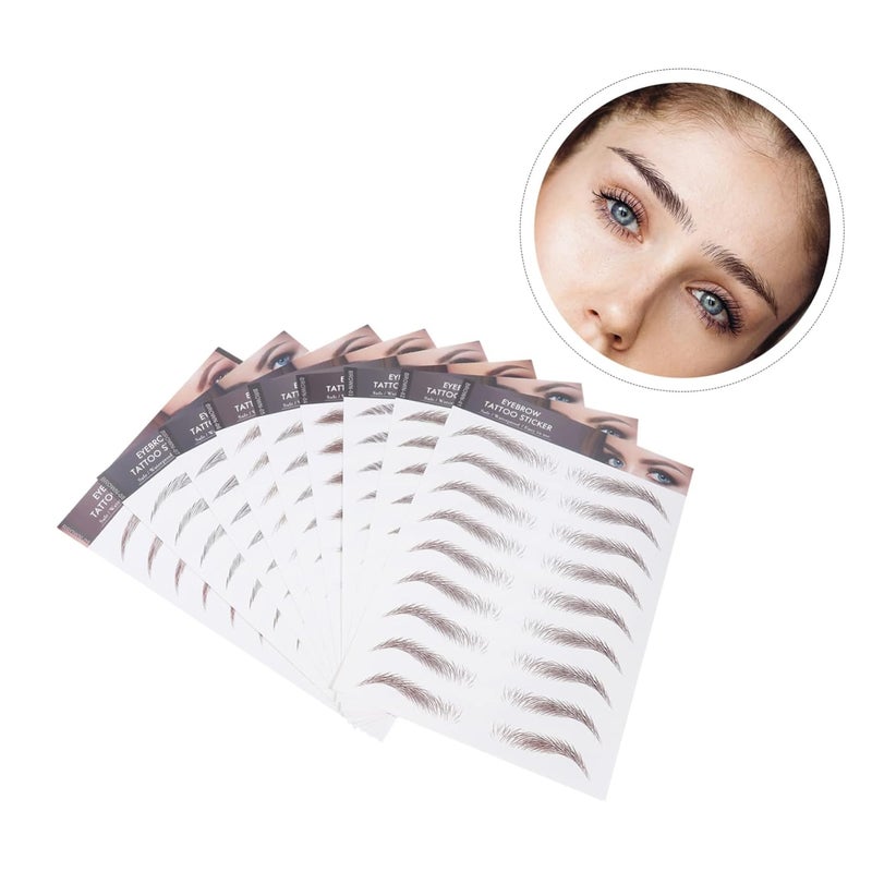 OSALADI 6d Realistic Eyebrow Stickers Temporary for Sparse Chemo Patients Women - Image 4