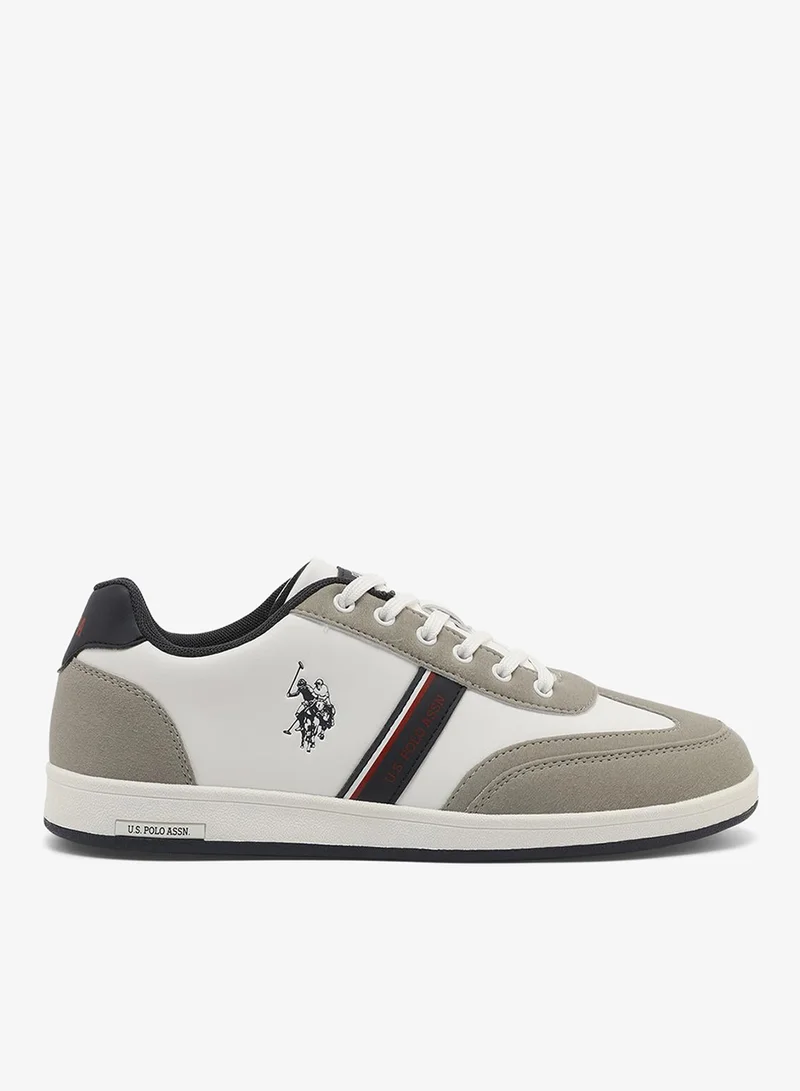 يو اس بولو اسن Kares Men's Casual Walking Sneakers - White