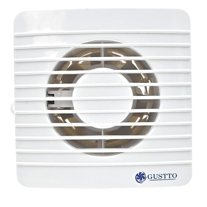 Gustto 100mm Exhaust Fan | High Speed, Quiet Operation Ventilation Fan | Pure Copper Motor & 2Yr Warranty | For Kitchen, Bathroom, Smoking Room, Garage - Image 1