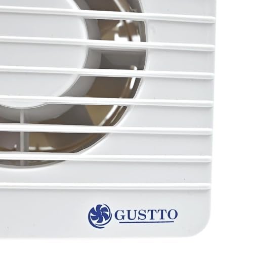 Gustto 100mm Exhaust Fan | High Speed, Quiet Operation Ventilation Fan | Pure Copper Motor & 2Yr Warranty | For Kitchen, Bathroom, Smoking Room, Garage - Image 4