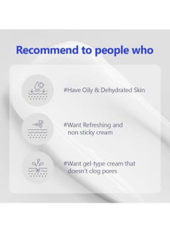 ISNTREE ISNTREE Hyaluronic Acid Aqua Gel Cream 100ml Lightweight Hydrating Gel Quick Absorbing Moisturizer Korean Skincare  - Image 5