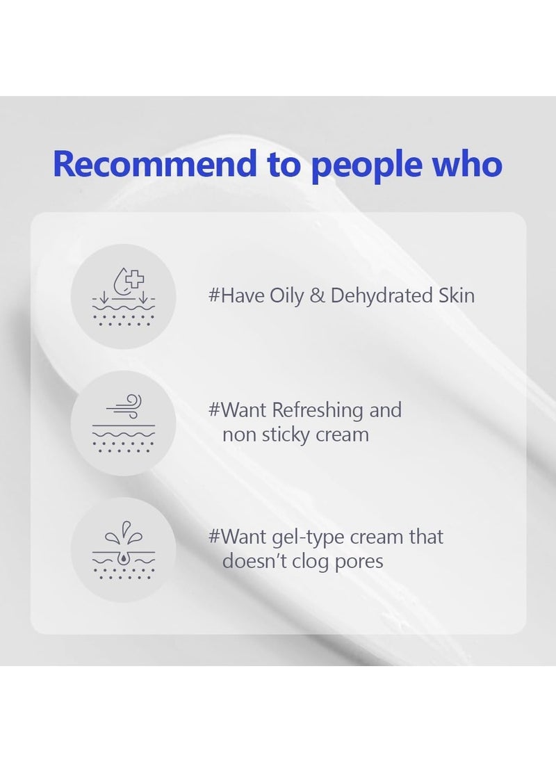 ISNTREE - ISNTREE Hyaluronic Acid Aqua Gel Cream 100ml Lightweight Hydrating Gel Quick Absorbing Moisturizer Korean Skincare - Image 1