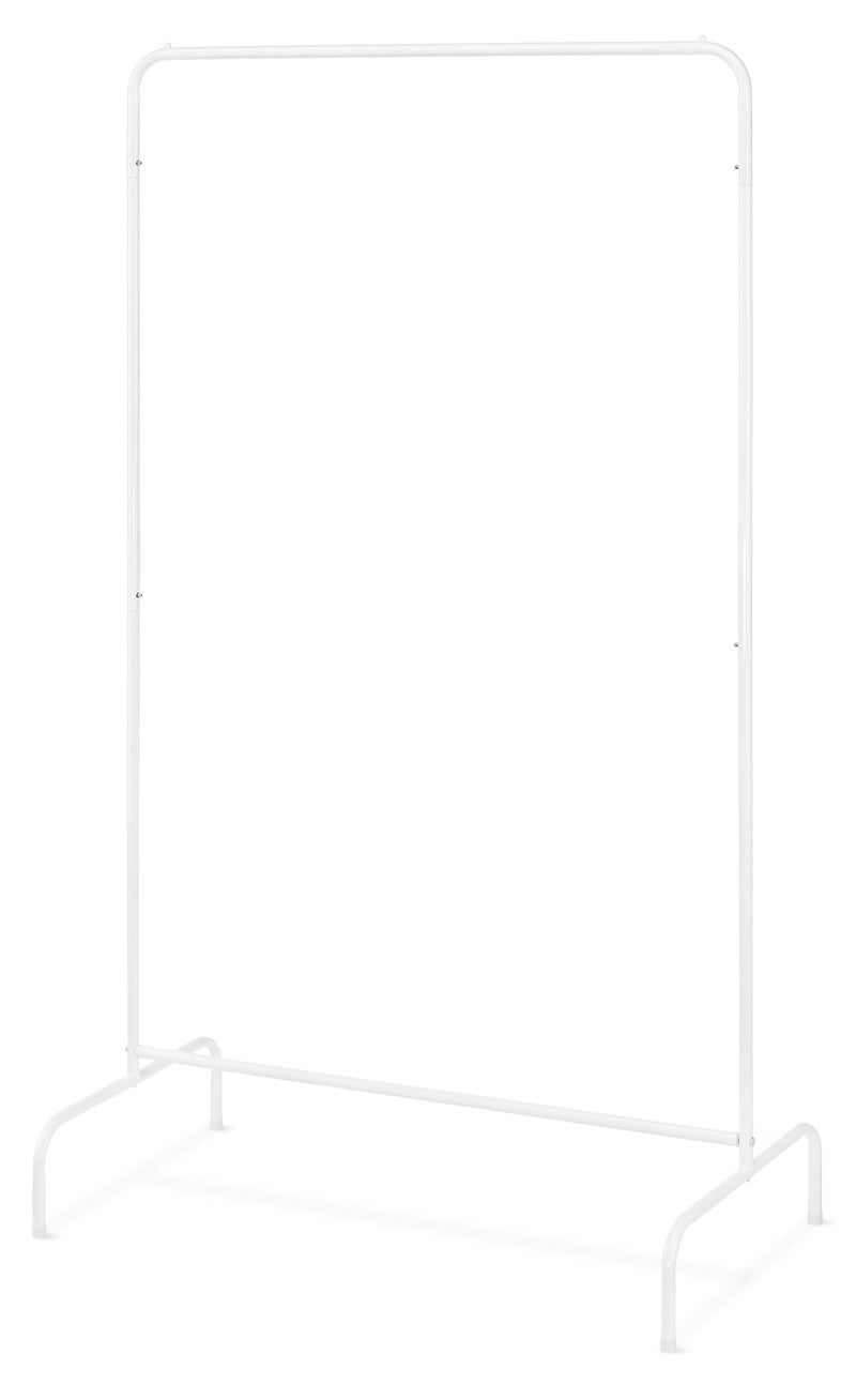 Whitmor Freestanding Garment Rack, White - Image 1