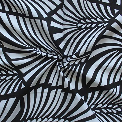AIRWILL Cotton Printed Pattern 4 Seater Table Cloth Pack of 1 pc (Black) - Image 2
